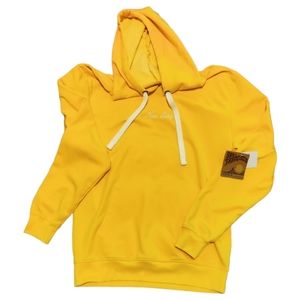 San Francisco Work Shirts Yellow Hooded Sweatshirt "New York"
